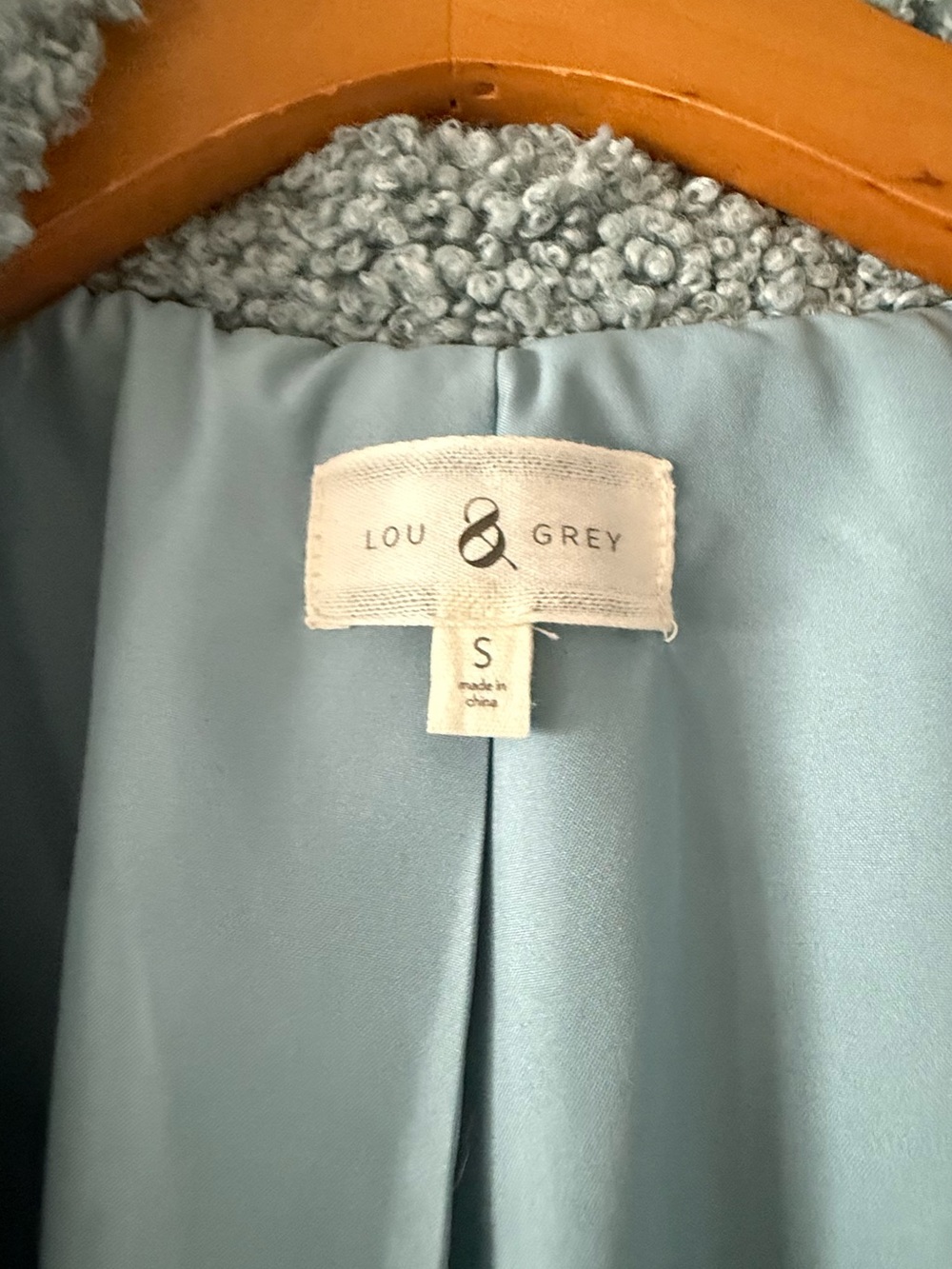 LOFT Lou & Grey Teddy Coat - Picture 3 of 4